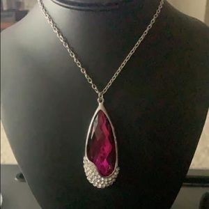 Long Teardrop Necklace